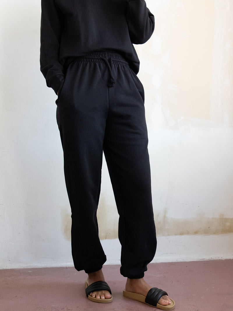 Baserange Sweat Pant in Black