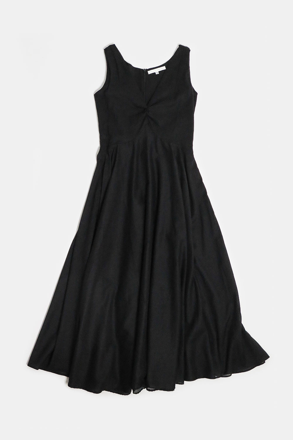 Birch Cotton Dress in Black