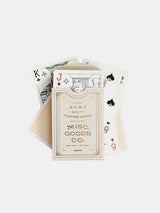 ivory playing cards deck