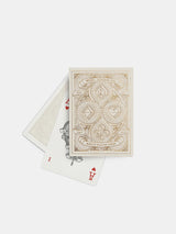 ivory playing cards deck