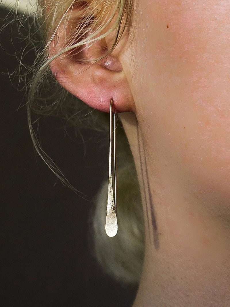 Christy Lea Payne Goldfill Pushpin Earrings