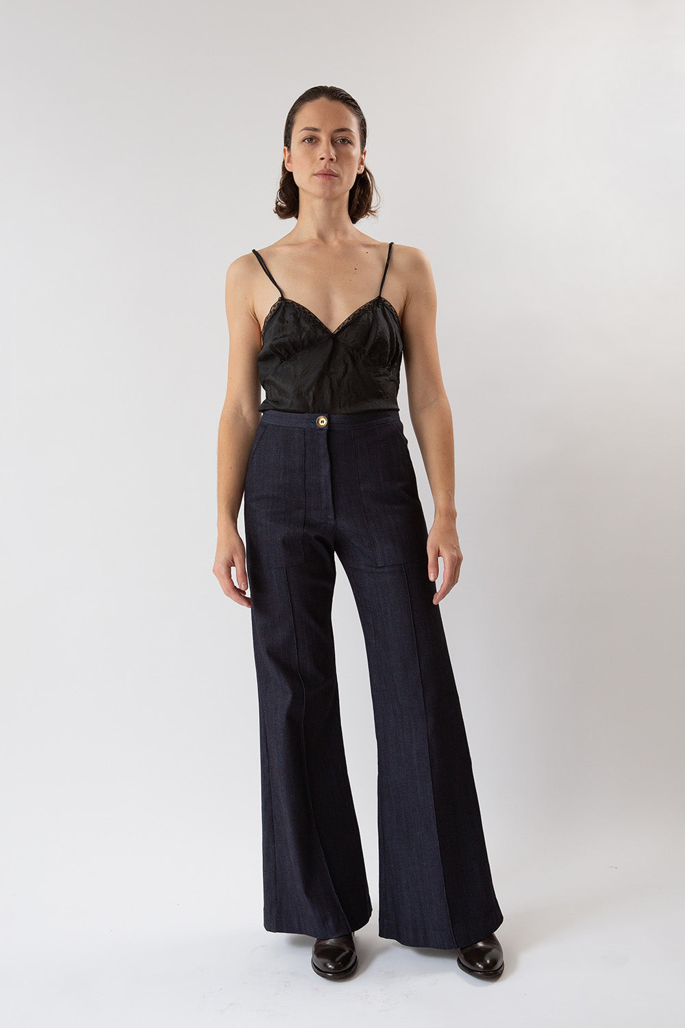 Darby Denim Pant in Dark Indigo