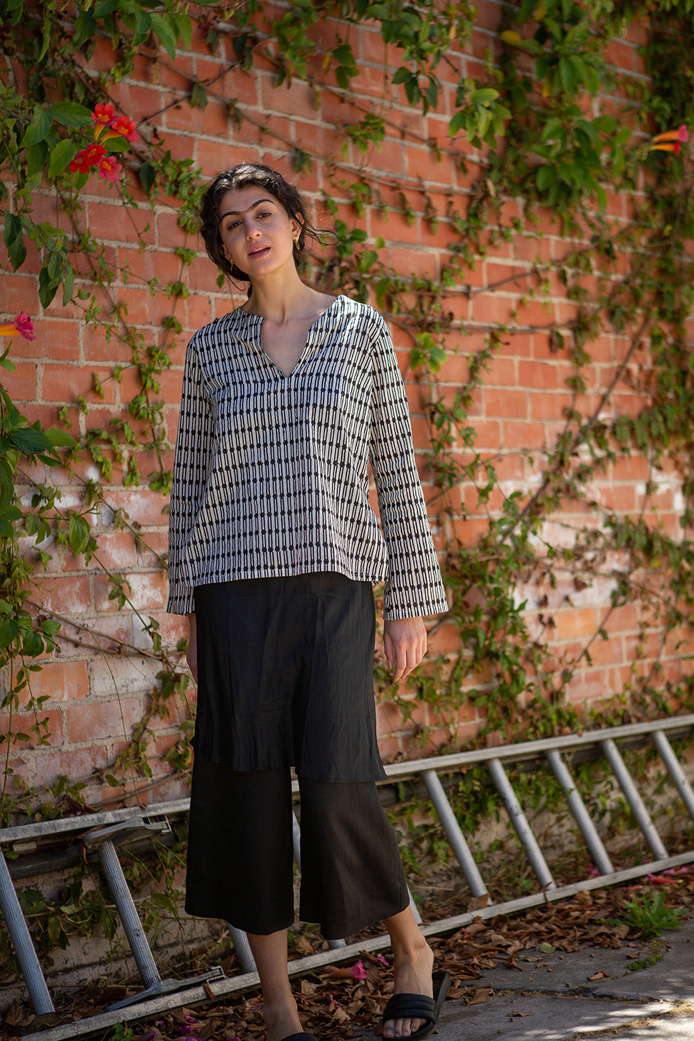 Diego Cotton Top in Jacobsen