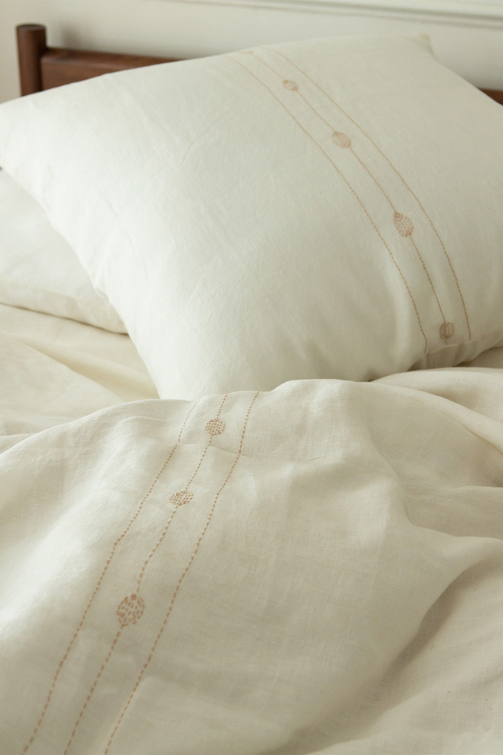 Totem Washed Linen Duvet Cover