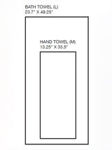 Flax Line Organics Towel in Beige