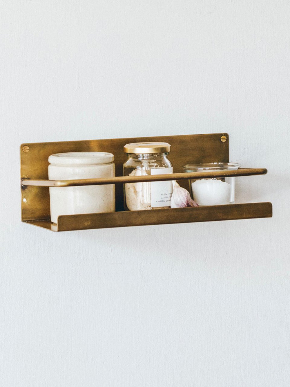 Fog Et Cetera Brass Shelf