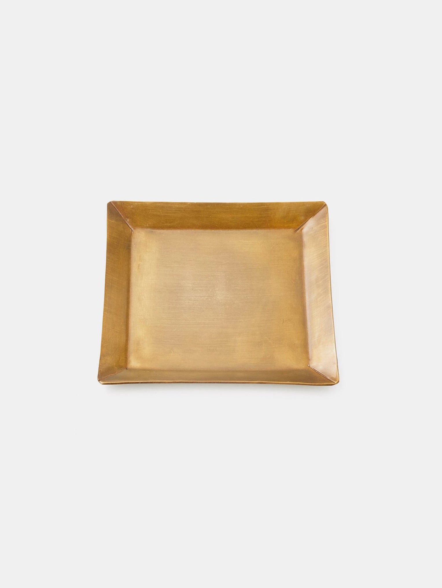 Fog Et Cetera Brass Square Plate