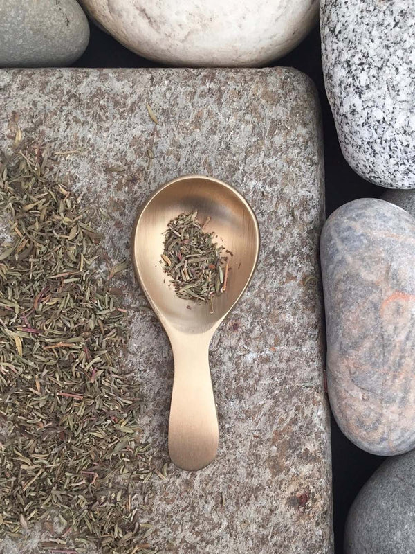 Fog Et Cetera Brass Tea Caddy Spoon