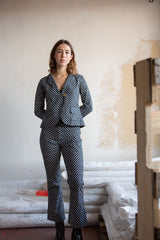 Sanya Flynn Jacket in Natural/Black/Navy