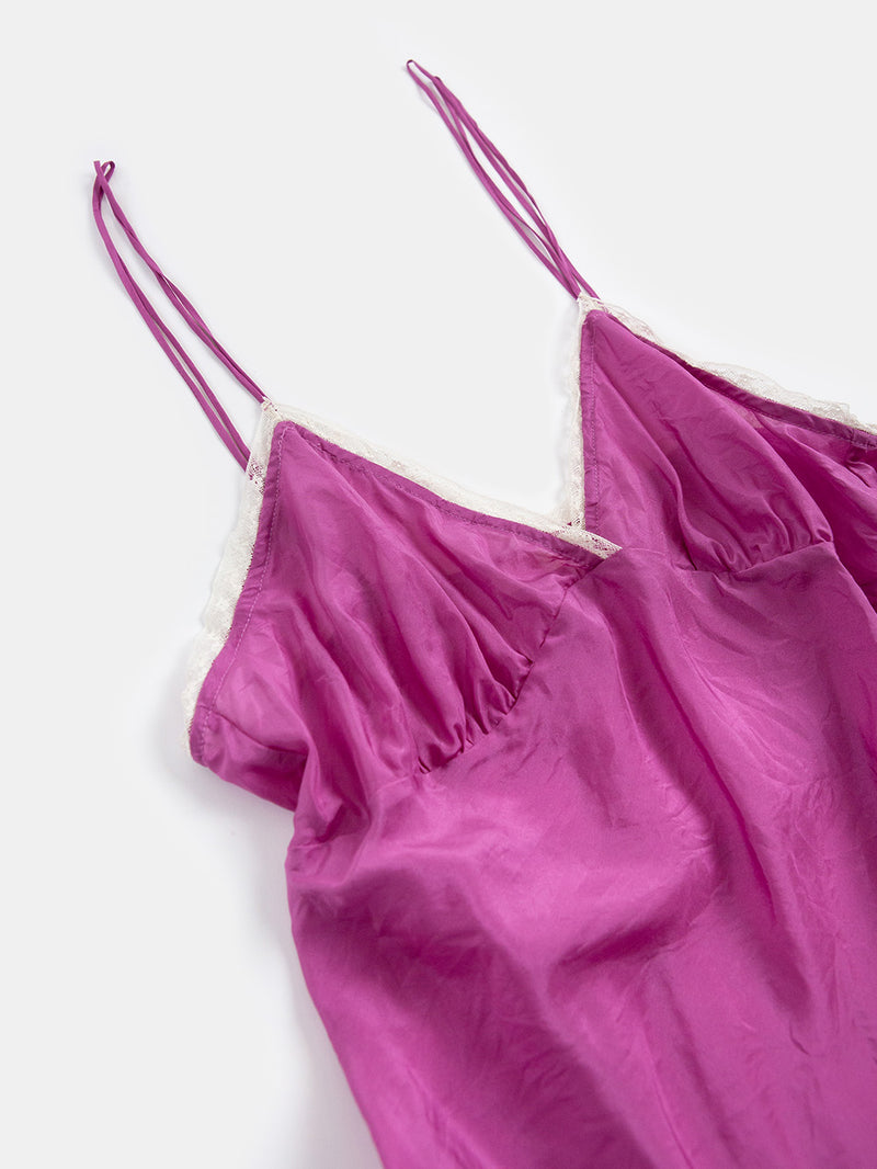 Gilda Silk Camisole in Lilac