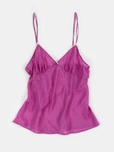 Gilda Silk Camisole in Lilac