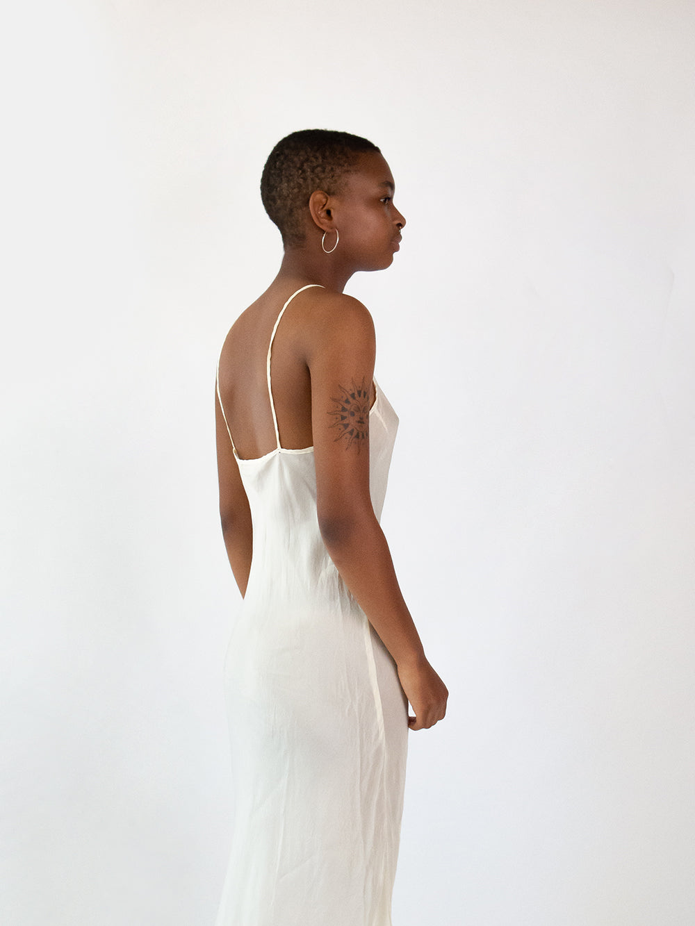 Erica Tanov | Greta Silk Slip Dress - Ivory Erica Tanov | Greta Silk Slip Dress - Ivory