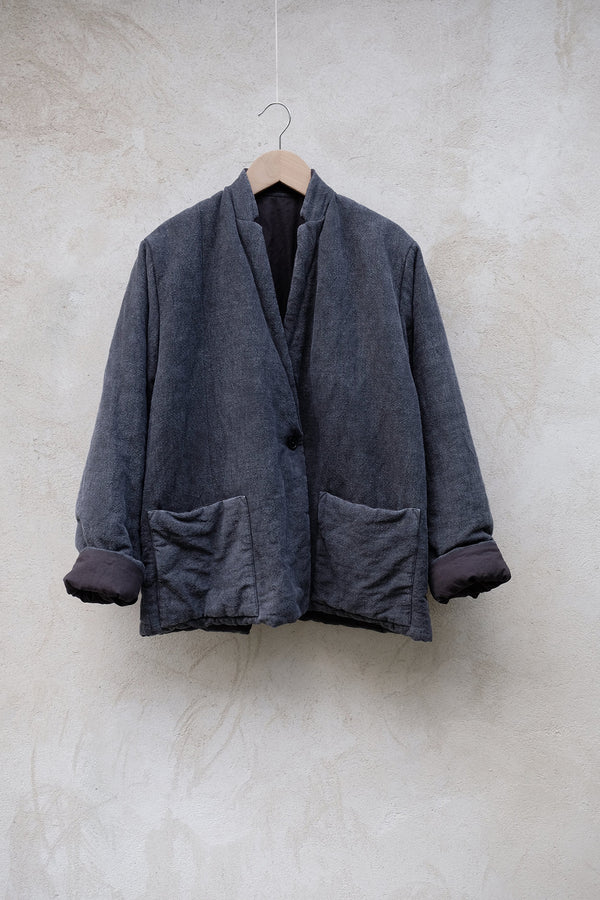 Elsa Esturgie Haikai Coat In Carbon