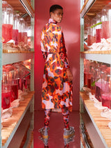 Henrik Vibskov Pipette Dress in Dark Peaches