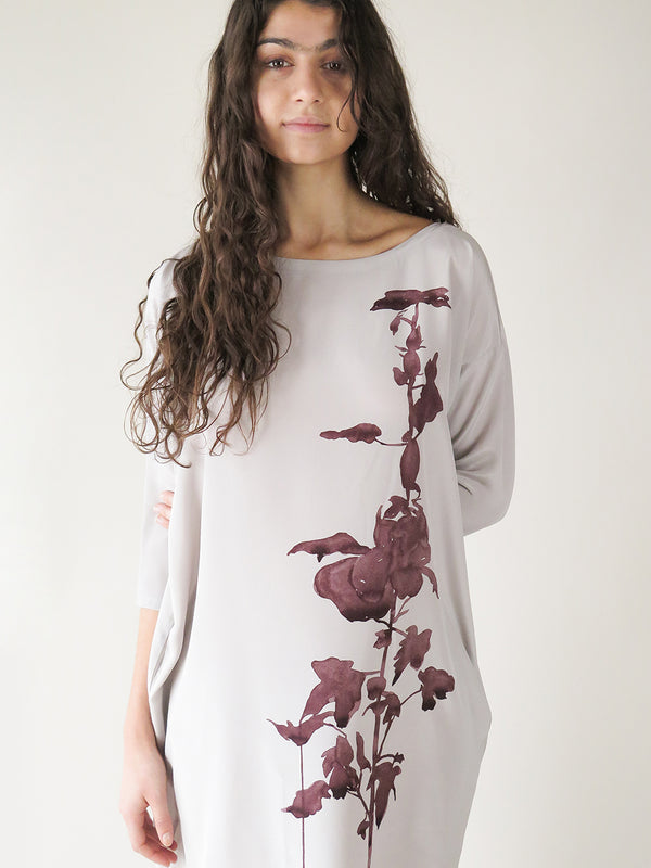 Ines Silk Crêpe De Chine Dress