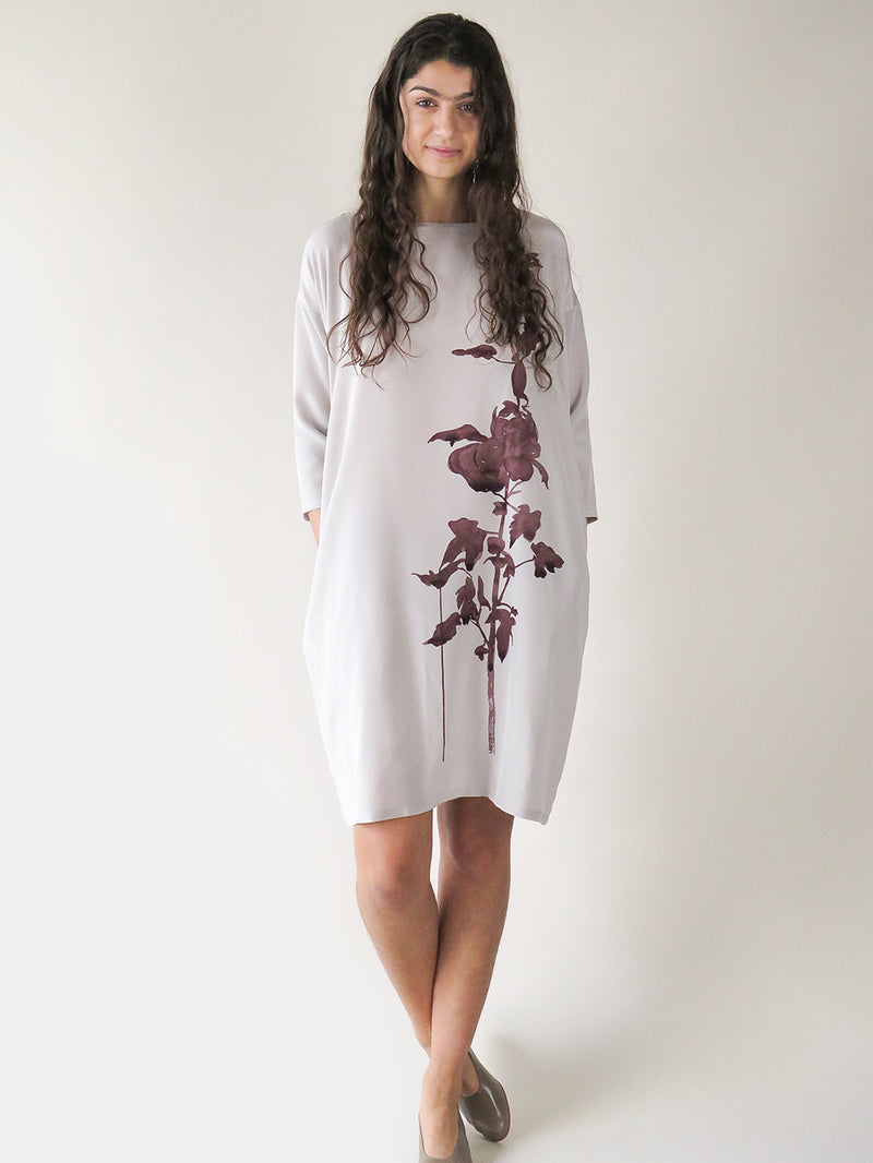 Ines Silk Crêpe De Chine Dress