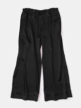 Jules Pant in Black Silk Charmeuse
