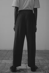 Cordera Cashmere Knit Pants in Anthracite