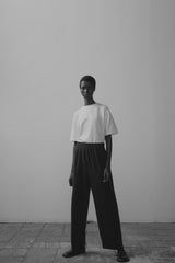Cordera Cashmere Knit Pants in Anthracite