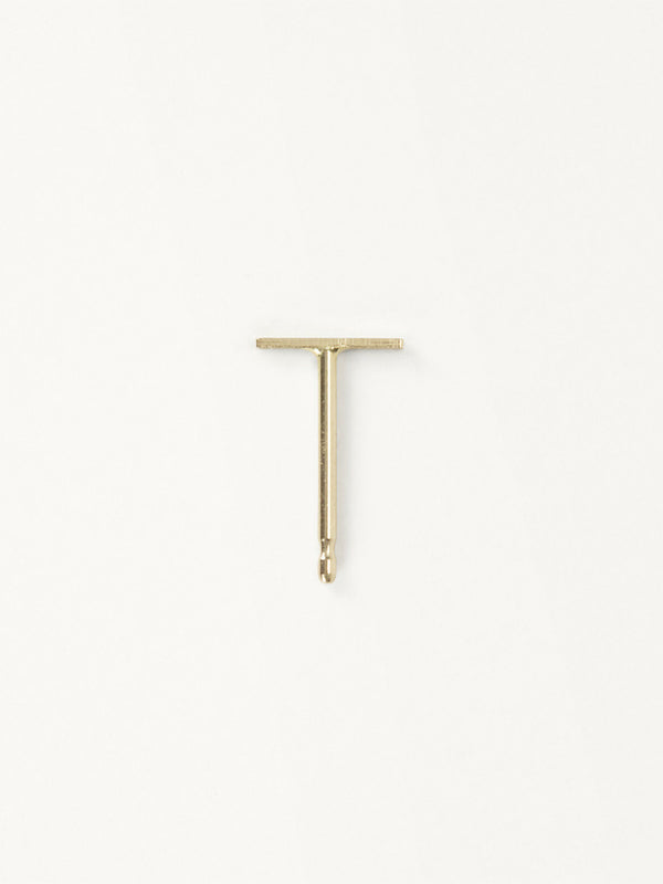 Kathleen Whitaker Gold Staple Stud
