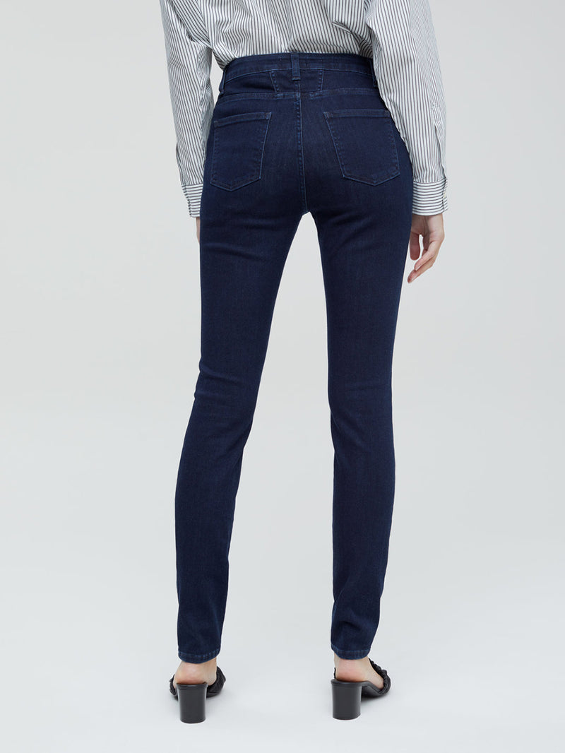 Closed Lizzy Jean in Dark Blue