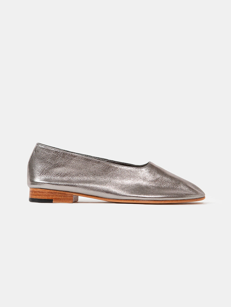 Martiniano Glove Shoe in Pewter