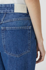 Closed Milo Jean in Dark Blue