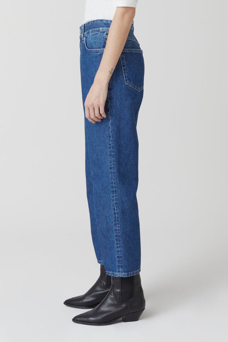 Closed Milo Jean in Dark Blue