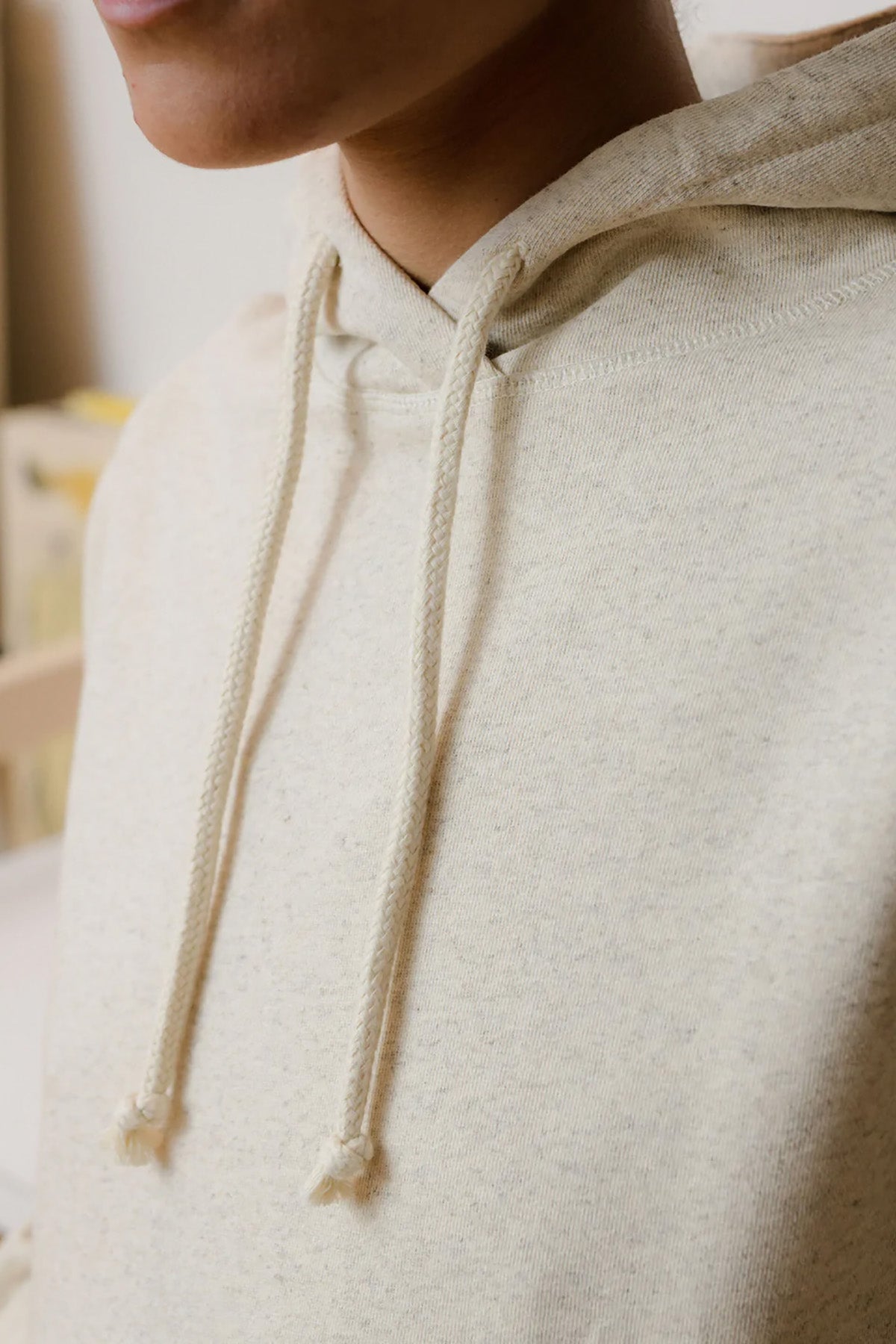 Baserange Nape Hoodie in Undyed