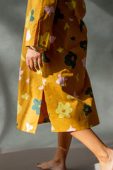 Nava Cotton Dress In Fiore