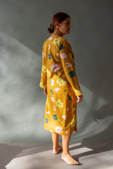 Nava Cotton Dress In Fiore