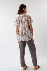 Patti Cotton Blouse In Alder