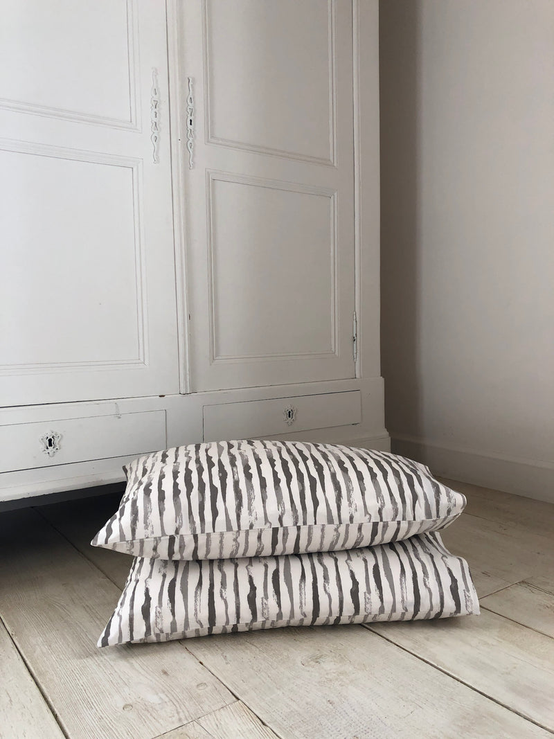 Cotton Pillowcase Pair In Alder