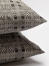 Edgar Allan Poe Pillowcase Pair in Natural/Black