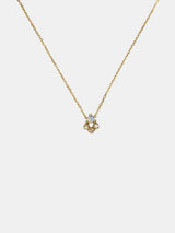 WWAKE Opal & Diamond Posy Necklace