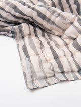 Cotton Hand-stitched Baby Quilt in Alder