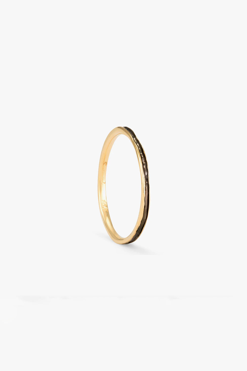 SATOMI KAWAKITの18kリング Satomi Kawakita 18k Gold And Black Rhodium Band