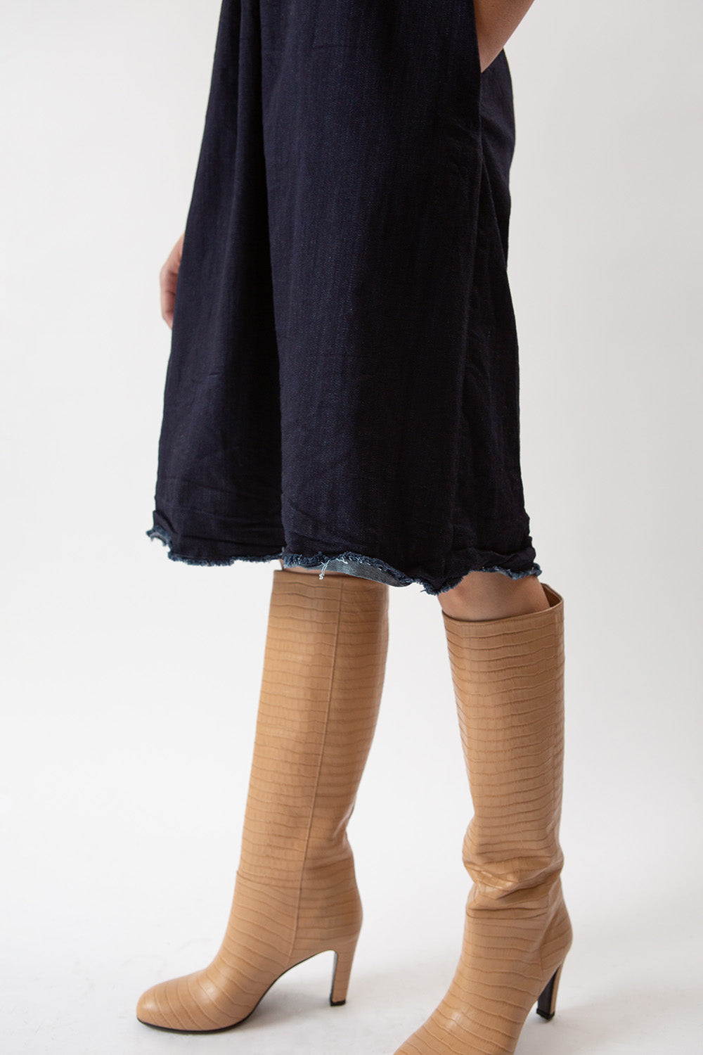 Signature Rye Dress In Denim