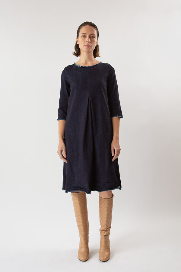 Signature Rye Dress In Denim