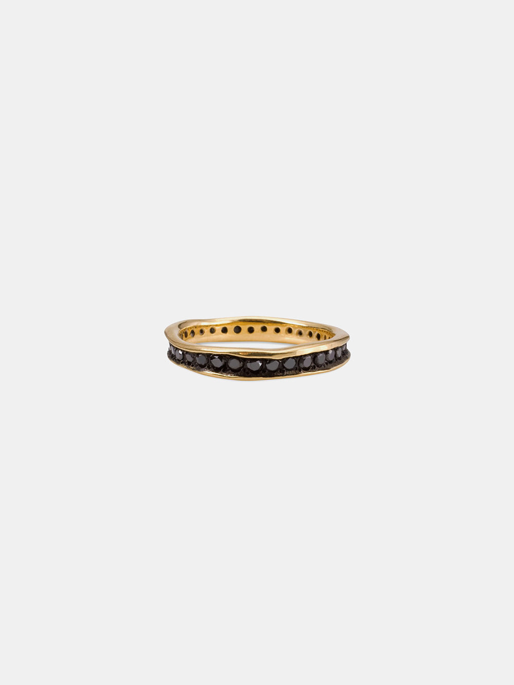 Satomi Kawakita 18k Yellow Gold & Black Diamond Absolute Ring