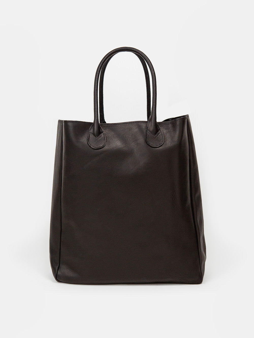 Erica Tanov | Eve Cowhide Leather Tote - Black