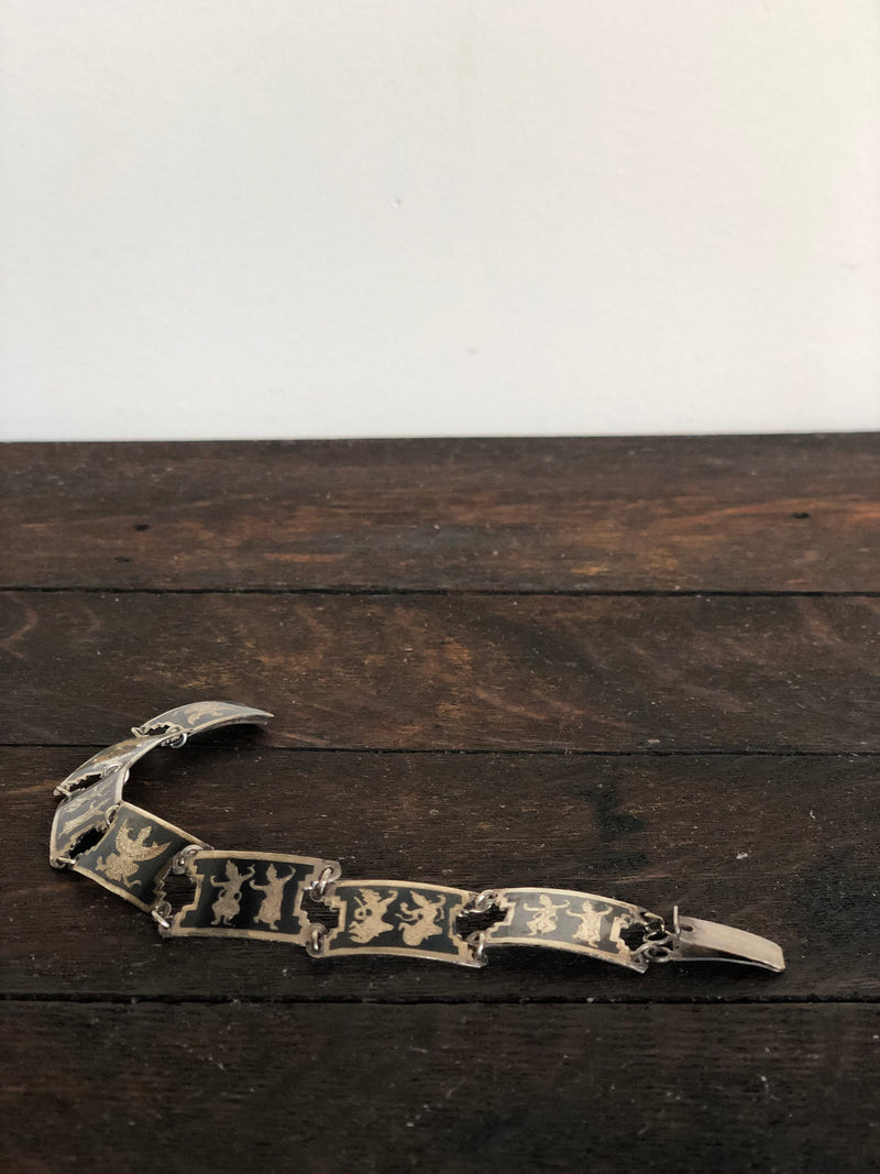 Antique Siamese Silver Bracelet