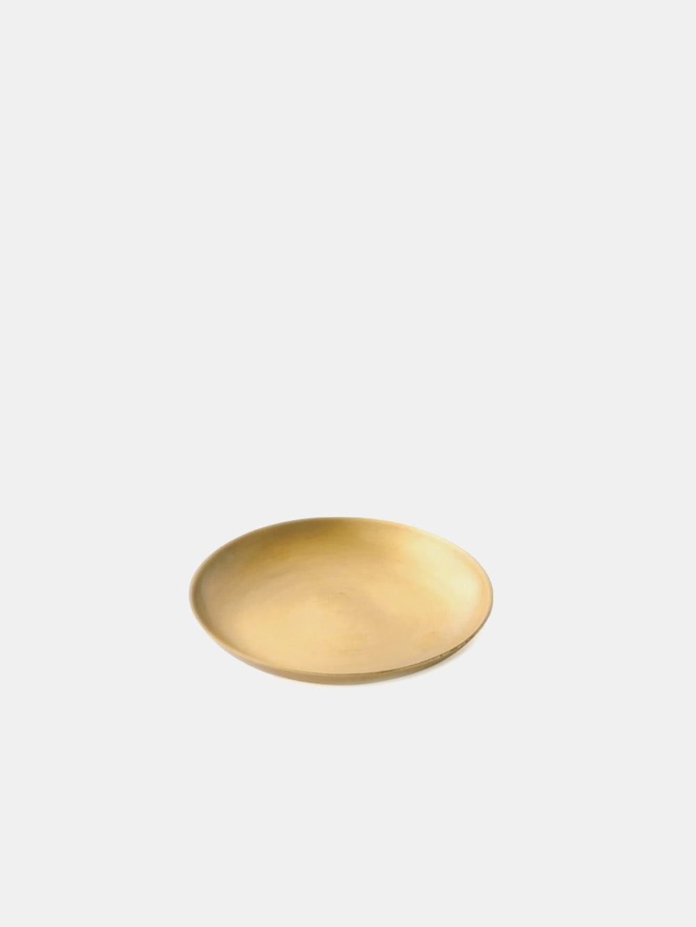 Fog Et Cetera Small Brass Round Plate