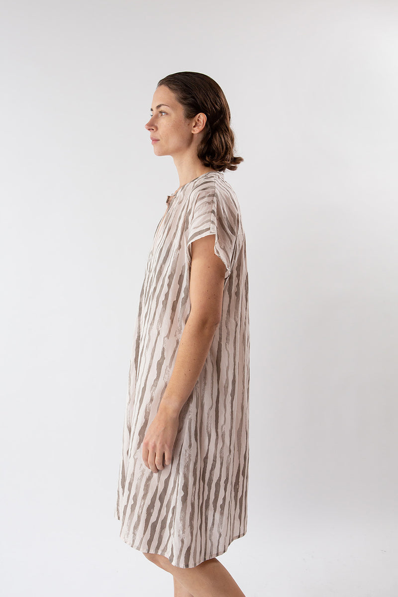 Suki Cotton Dress in Alder