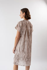 Suki Cotton Dress in Alder