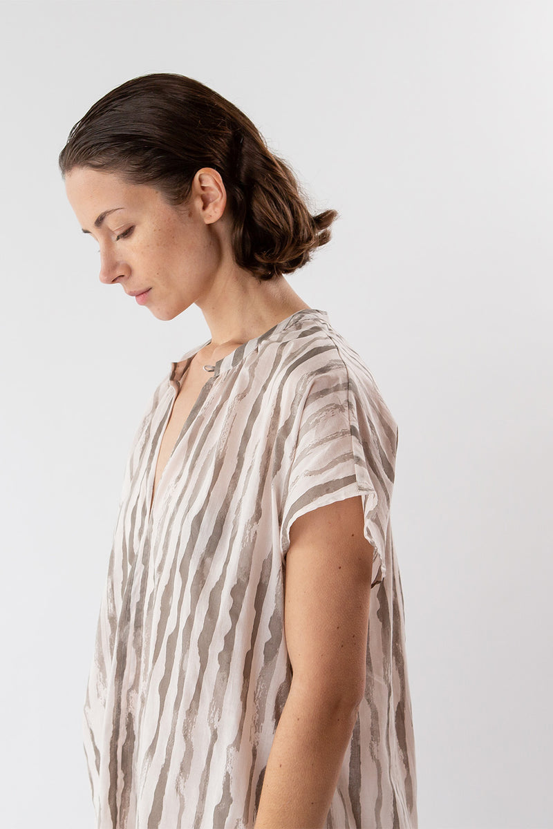 Suki Cotton Dress in Alder