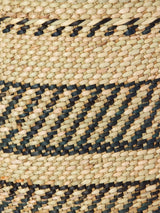 Large Iringa Basket in Natural & Black