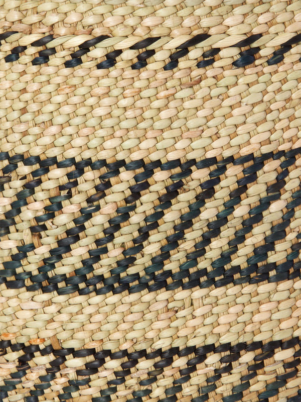 Large Iringa Basket in Natural & Black