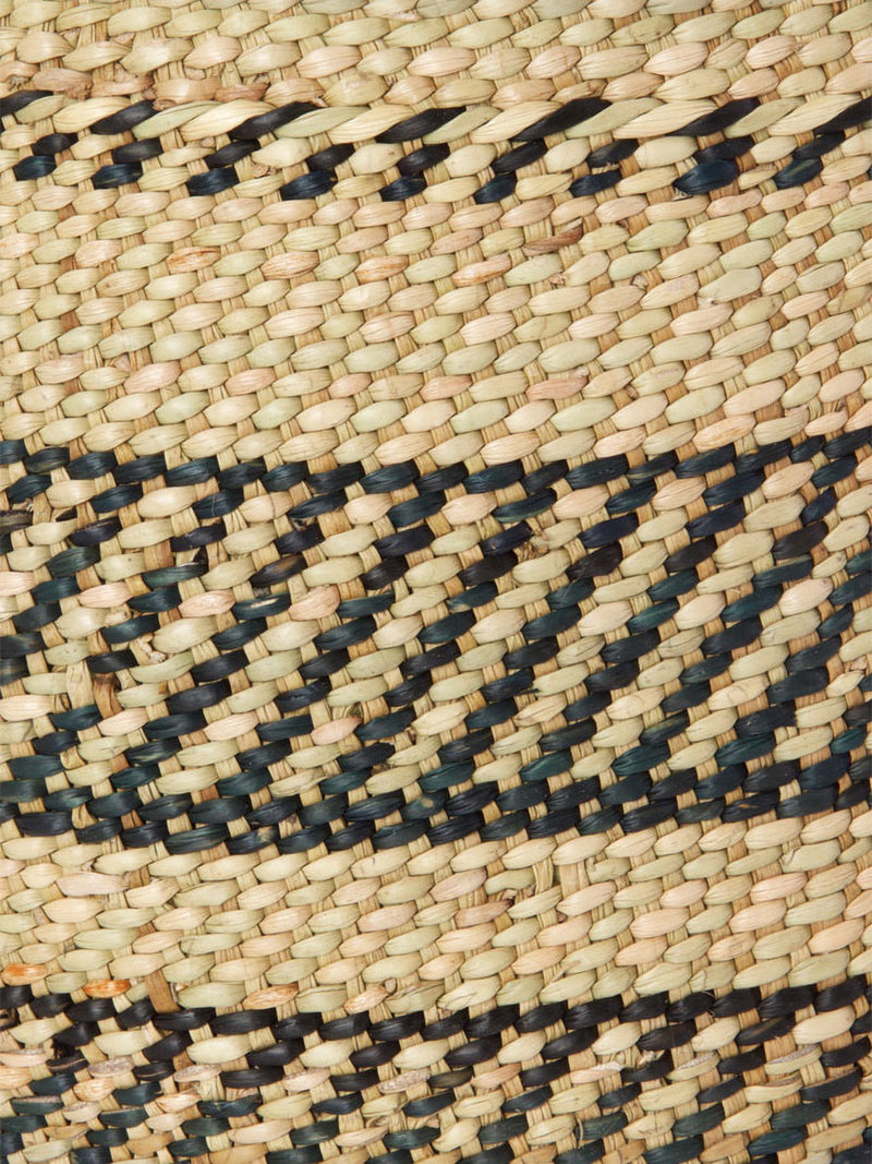 Large Iringa Basket in Natural & Black