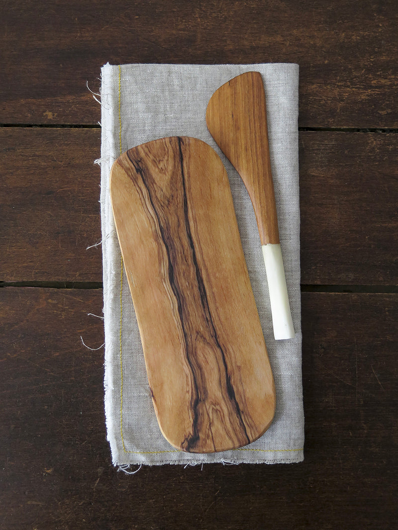 Olivewood Butter Dish